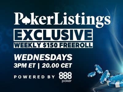freerol|PokerListings Freerolls .